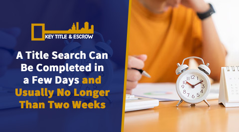 How Long Does a Title Search Take in Florida?